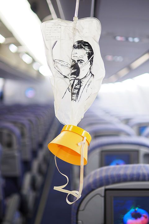 oxygen masks plane