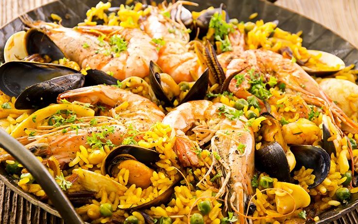 seafood paella