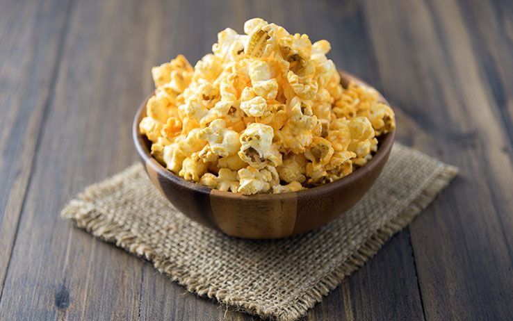 buttered popcorn